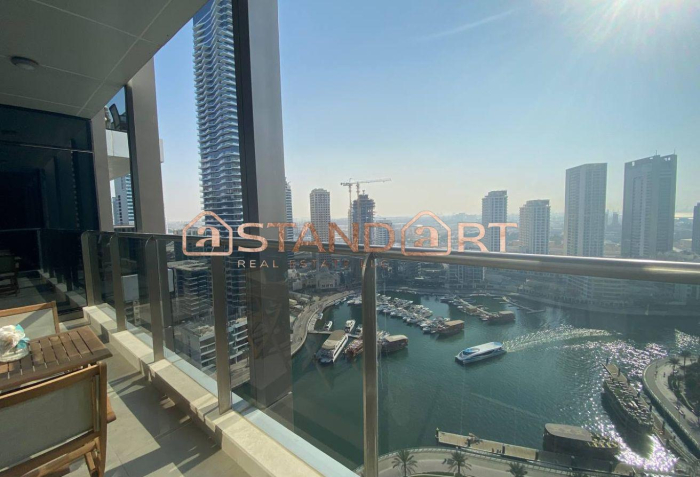 Full Dubai Marina View | Spacious | Full Furnished